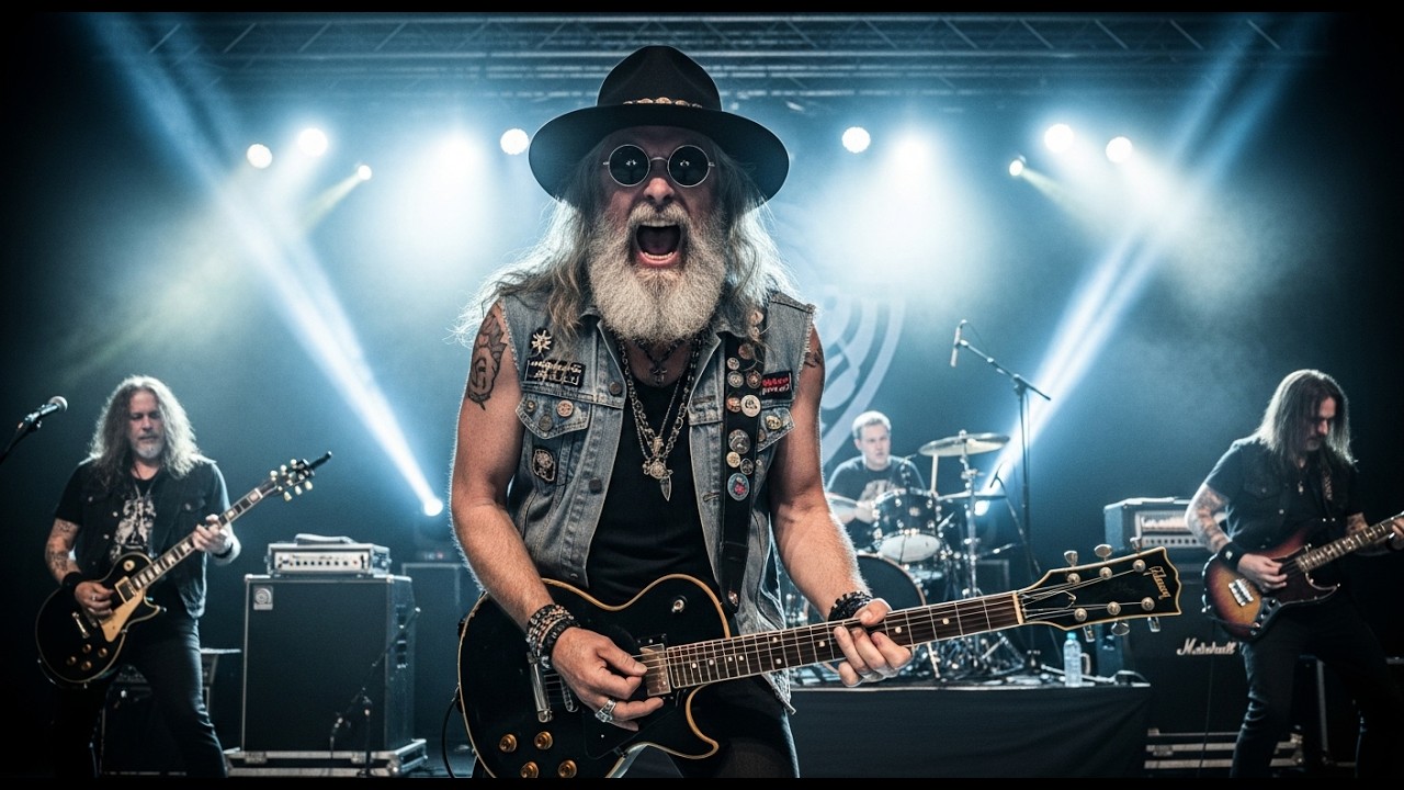 Led Zeppelin, Jimi Hendrix, AC/DC, Deep Purple – Classic Blues Rock Guitar Riffs &  Gritty Vocals