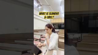What is Slander and Libel ?? Easy explanation ✅