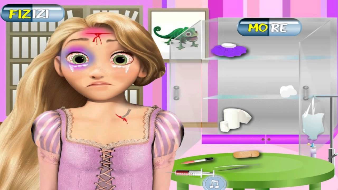 Fazendo Curativos Na PRINCESA RAPUNZEL jogo - In doing Dressings ...