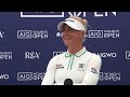 Charley Hull · Round 1 · Interview · 2023 AIG Women's Open