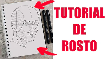 Como desenhar um rosto feminino virado?