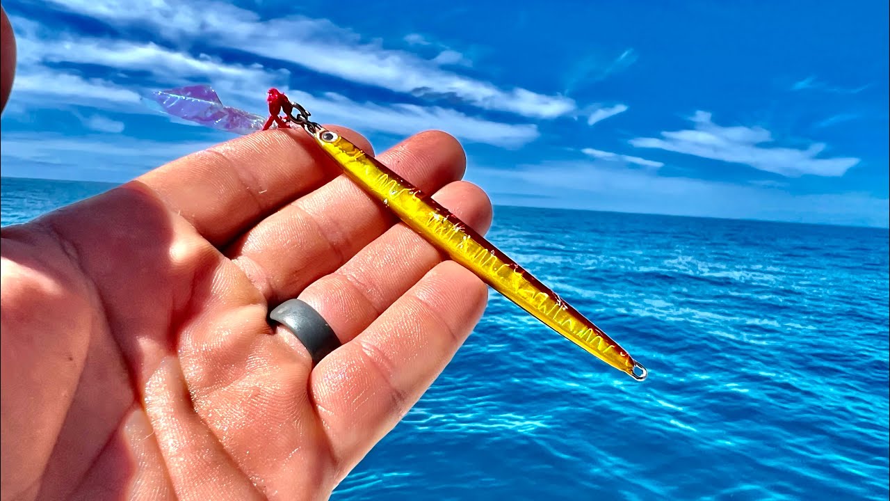 Ocean Jigging With Metal Lures For Whatever Bites! 