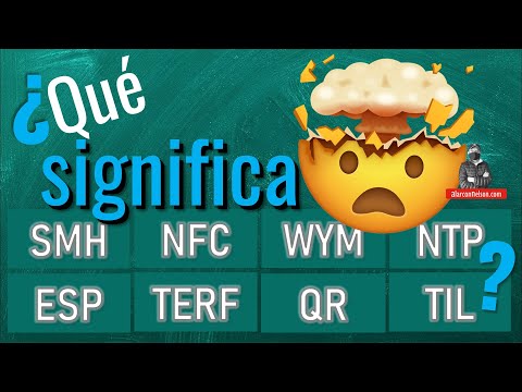 Video: ¿Qué significa wym en el texto?
