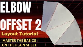Elbow offset with backset sidings computed
