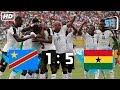 Congo vs Ghana 1-5 World Cup Qualifiers All Goals and Highlights September 5,2017