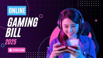 🚨 “Online Gaming Bill 2025: Big Change in India’s Gaming World!”