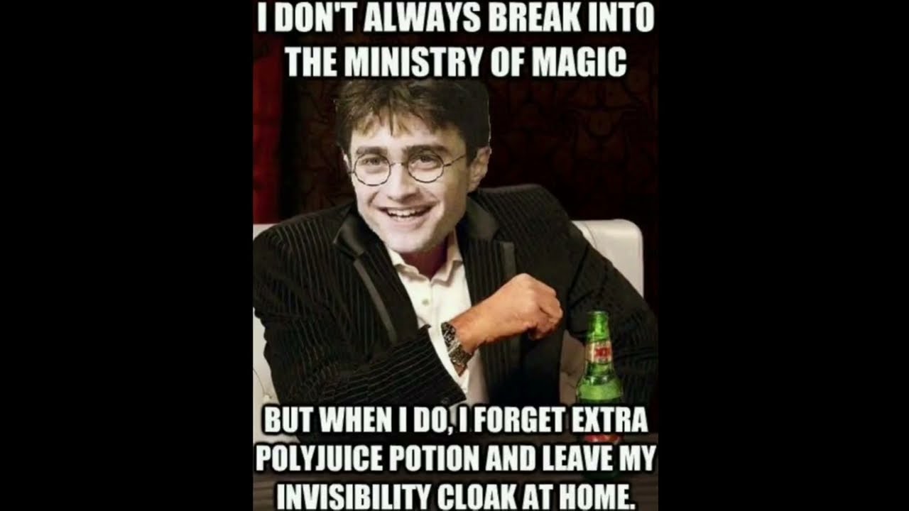 20 Harry Potter & Draco Malfoy Funny Memes