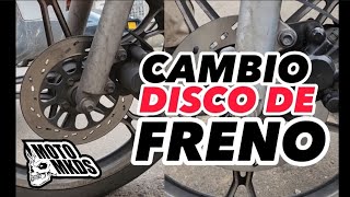 ¡Cambia Tu Disco de Freno Delantero en Tan Solo unos Minutos! 🛠️🚴️ Suzuki GN 125 by MOTO MKDS 6,363 views 1 year ago 4 minutes, 44 seconds