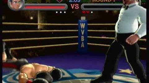 Punch Out Wii walkthrough Little Mac vs TD Don Flamenco