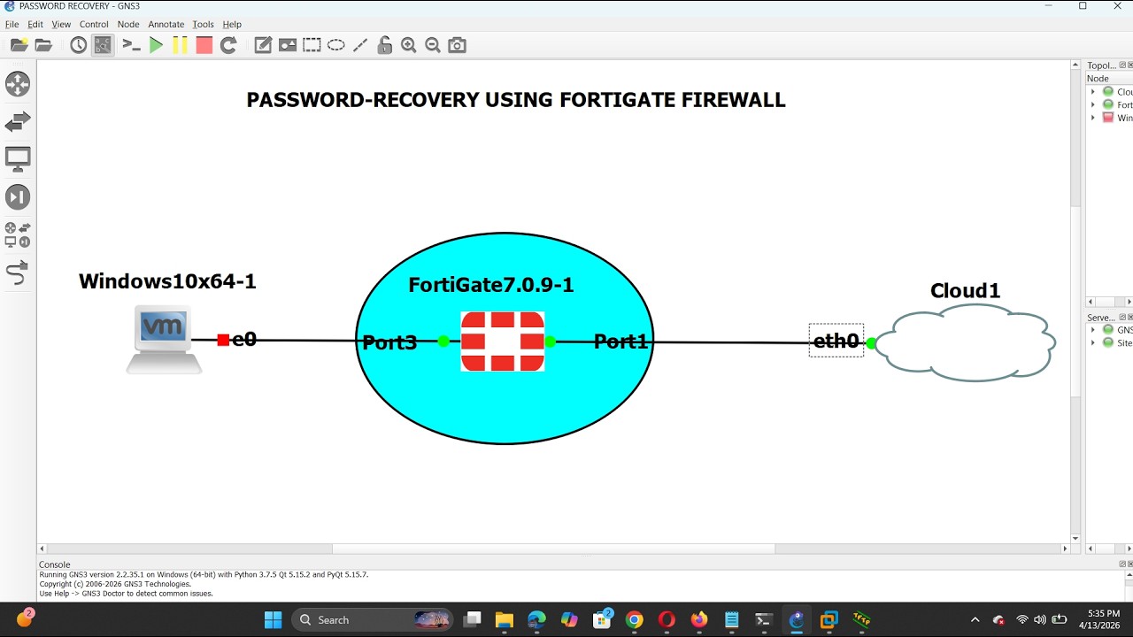 FortiGate Password Recovery Step by Step 😱 Cybersecurity Lab Guide ...