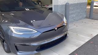 Paint Protection Film (PPF) Columbia, SC - Tesla S Plaid Full Vehicle Wrap