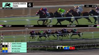 Disko Fever wins Race 6 on Friday, March 19th, 2021 at Santa Anita Park.