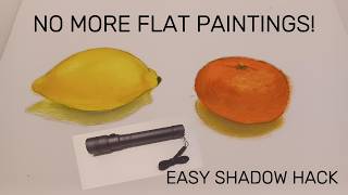 The Secret to Realistic Painting: Master Light & Shadow with a Flashlight! 🔦🎨 screenshot 1