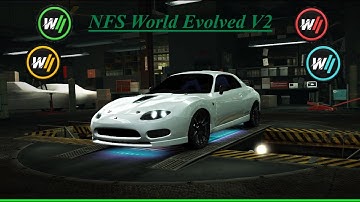 NFS World Evolved V2 daily challenge series (D class, win the race 10 lap, FTO) Thinking With Lap