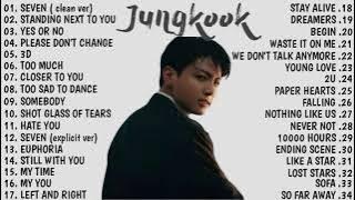 정국 (Jung Kook) - Standing Next to You - Jung Kook Playlist Updated I Solo and cover
