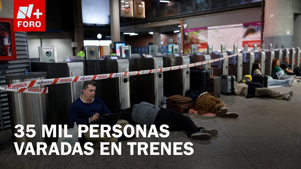 Apagón masivo en España: 35 Mil rescatados de trenes y miles sin electricidad - Las Noticias