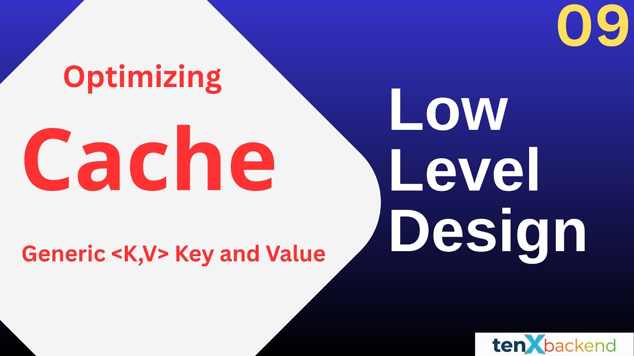 Cache low level design | Complete code with Generic Keys and Values ...