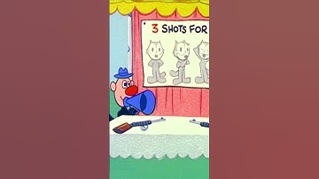 Presenting The Professor: The Fainting Damsel 😪 | Felix The Cat #felixthecat #animatedcartoon #short