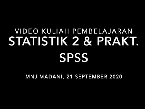 Kuliah Statistik 2, Distribusi Frekuensi, 21 September 2020