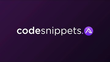 Code Snippets AI - Chat with the latest AI Models in VSCode