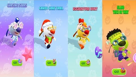 All Update Events Compilation ~ My Talking Hank: Islands Gameplay (Android, iOS) #tomhappy #myhank