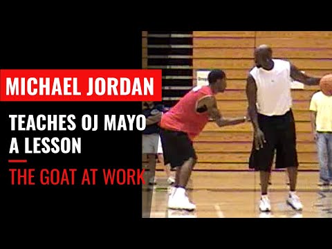 Michael Jordan vs. OJ Mayo - larrybrownsports.com