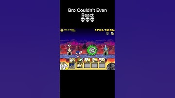 He’s Too Fast 💀 (Battle cats)