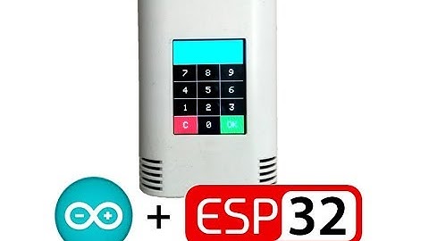 Touchscreen for Arduino MKR & ESP32