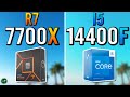 R7 7700X vs i5 14400F  -  Intel Or AMD?!