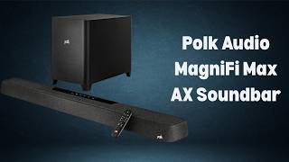 Best Premium Soundbar for TV in 2026? Dolby Atmos + DTS:X Tested | Polk Audio MagniFi Max AX Review