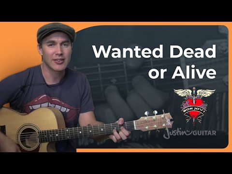 Rock Guitar Lessons • Wanted Dead Or Alive • Bon Jovi • Guitar Chords, Tab,  Strumming Pattern, Video. - HubPages