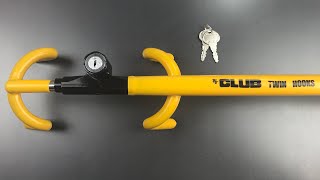 [683] Unusual Flaw in the Twin Hook “Club” Steering Wheel Lock