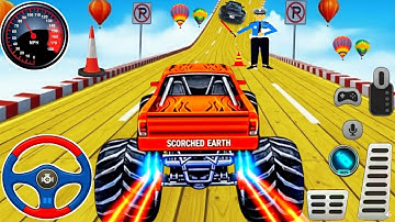 Ultimate Mega Ramp Driver! 🤯 GT Monster Truck Impossible Stunts Challenge | Android Gameplay