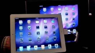 Apple iPad 2 on an HDTV : Digital AV HDMI Adapter Demo - YouTube