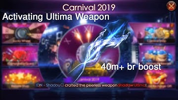 Activate Ultima weapon and BR Boost 40m+ - Legacy of Discord