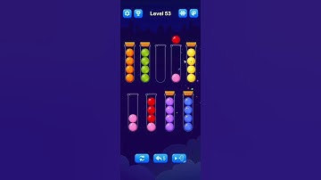 Ball Sort Puzzle level 53. #puzzle  #puzzlegame #strategy #gamer #games #game #gamers