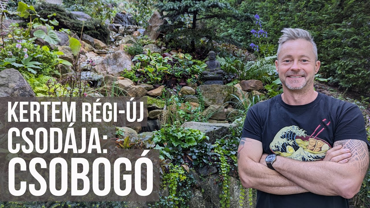 Kertem régi-új csodája: egy csobogó! | kert TV