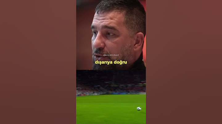 Arda Turan Euro 2008'de Çekya'ya attığı golü anlatıyor