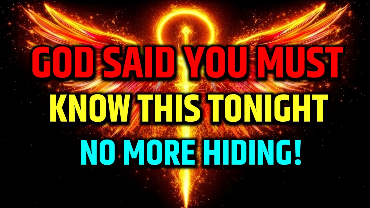 CHOSEN ONES: God Says This Can’t Stay Hidden — The Truth Reveals Tonight 🔥