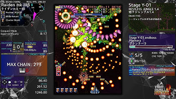 Xeno Fighters R v0.400: Stage Y-01 (Restless Jungle 1.4) Conquest Expert 1CC