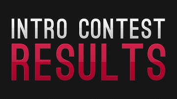 INTRO CONTEST RESULTS (BMProductions)