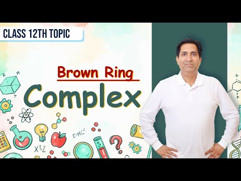 The brown ring complex compound is formulated as [Fe(H_(2)O_(5))No]SO_(4).  The oxidation state o... - YouTube