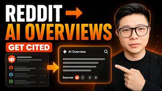 How to get cited by AI overviews 5-step Reddit process RedditMaster
