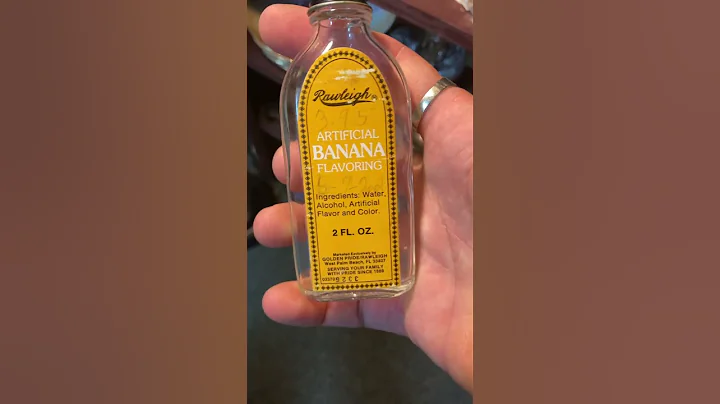 Artificial banana flavor