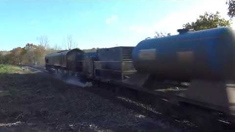 Colas Rail 66848 & 66845 on RHTT Leaf Buster - Pontypool - 08/11/19