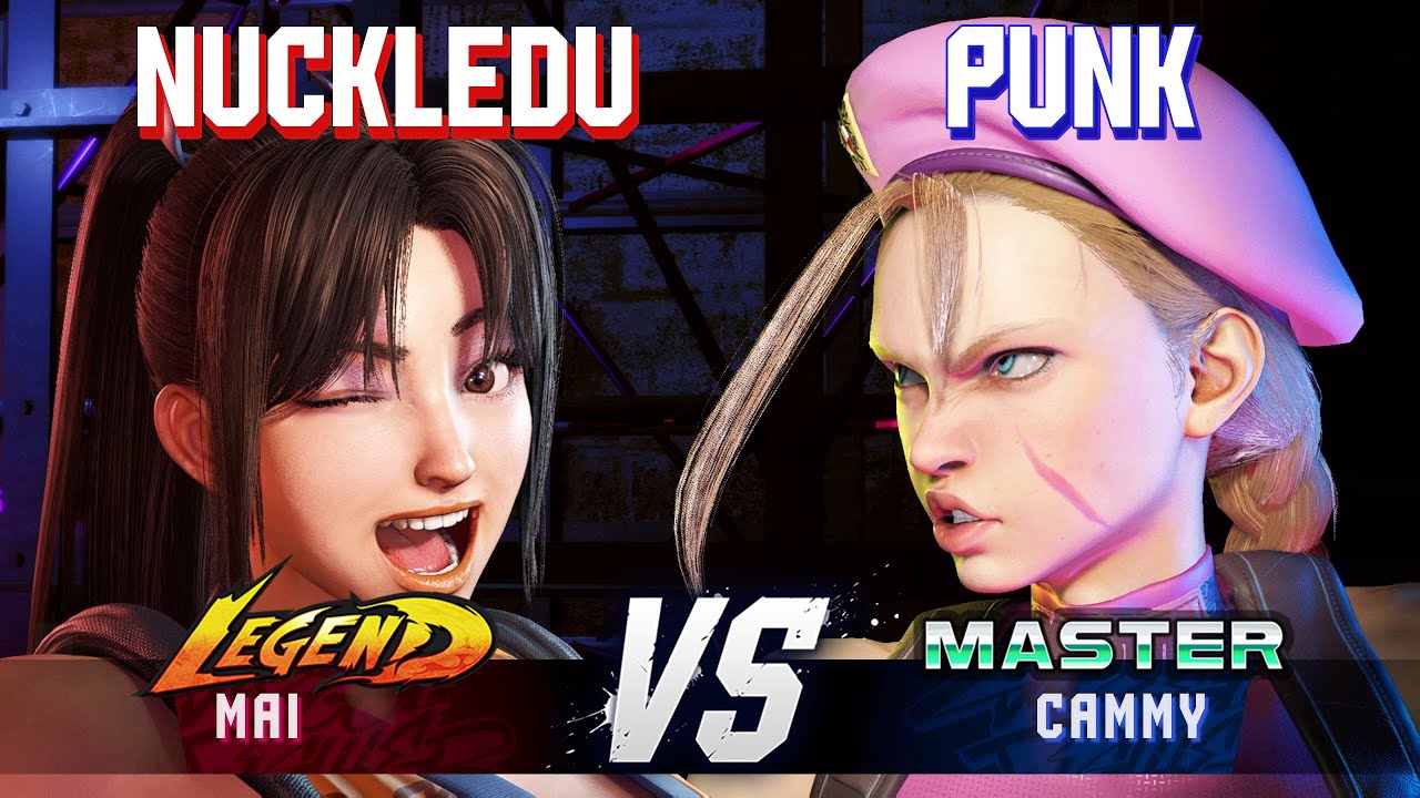SF6 ▰ NUCKLEDU (Mai) vs PUNK (Cammy) ▰ High Level Gameplay