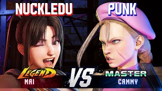 Sf6 Nuckledu Mai Vs Punk Cammy High Level Gameplay