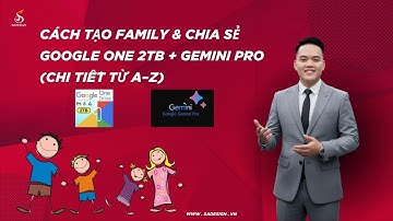 Cách Tạo Family & Chia Sẻ Google One 2TB + Gemini Pro (Chi Tiết Từ A–Z)