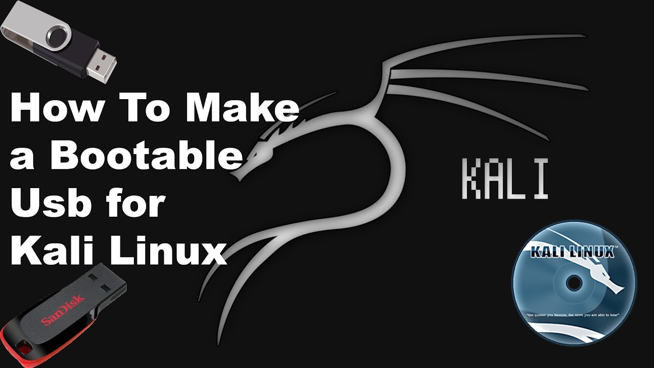 kali linux usb boot