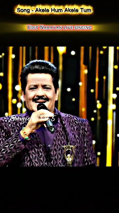 Akele Hum Akele Tum 💎| Udit Narayan 🤣| #song #oldsong #musicvideo